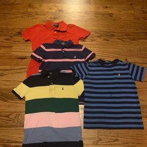 Boys Ralph Lauren size 7 Lot (4 shirts)